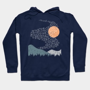 A Flock of Clouds Hoodie